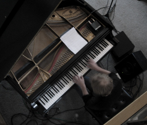 Mark Sloniker at a Home Concert in 2006